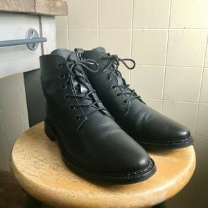 Frank & Oak The Montmartre Leather Lace-up Boots